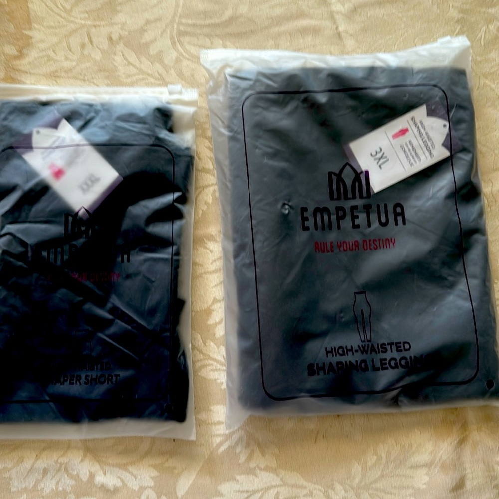 Empetua 2 high waisted shapers , black, shaper short and shaper leggings new